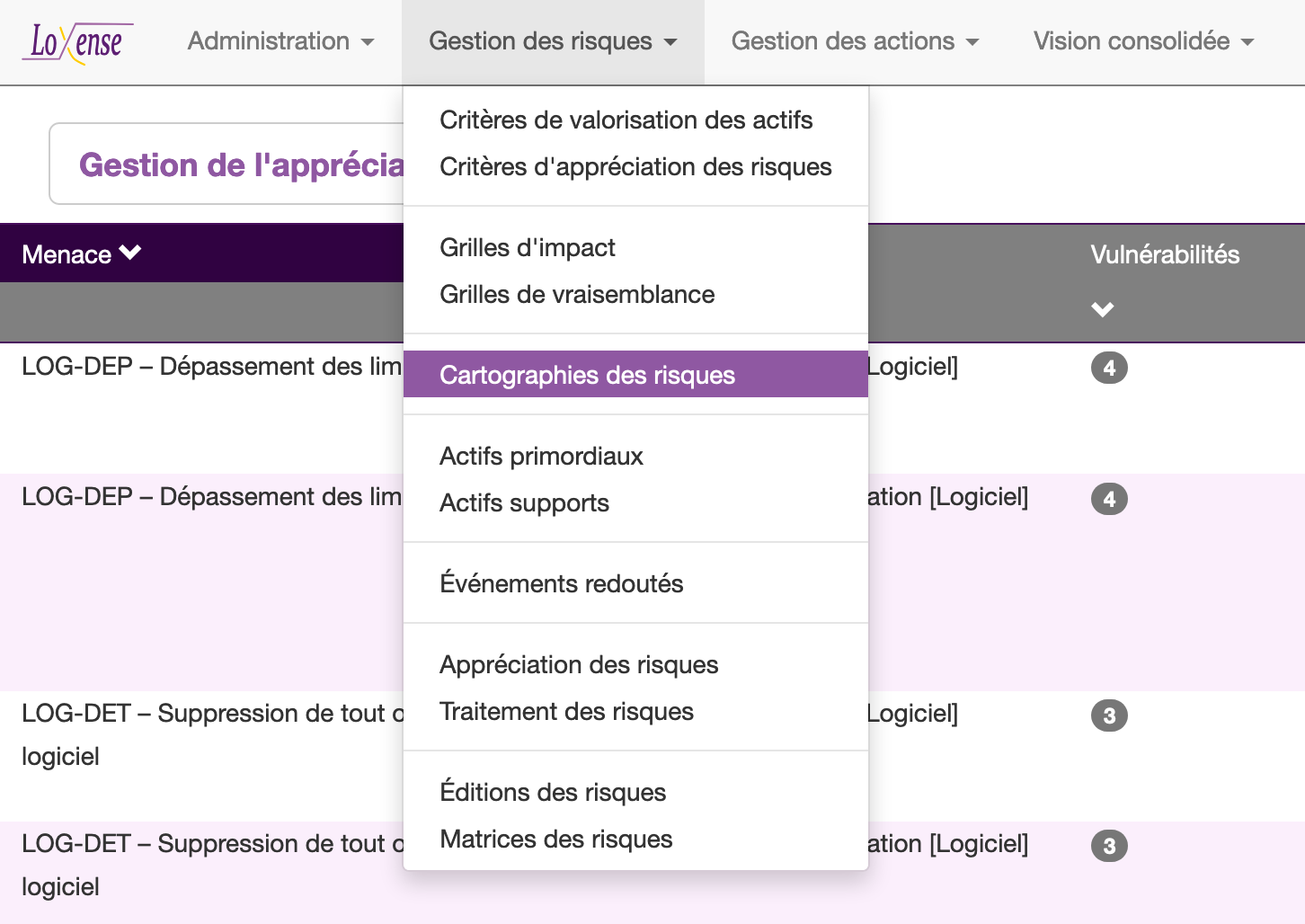 Gestion des risques